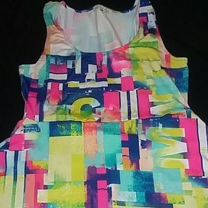 Nicki Minaj Dresses - Nicki Minaj colorful skater dress Nicki Minaj Dresses - Nicki Minaj colorful skater dress